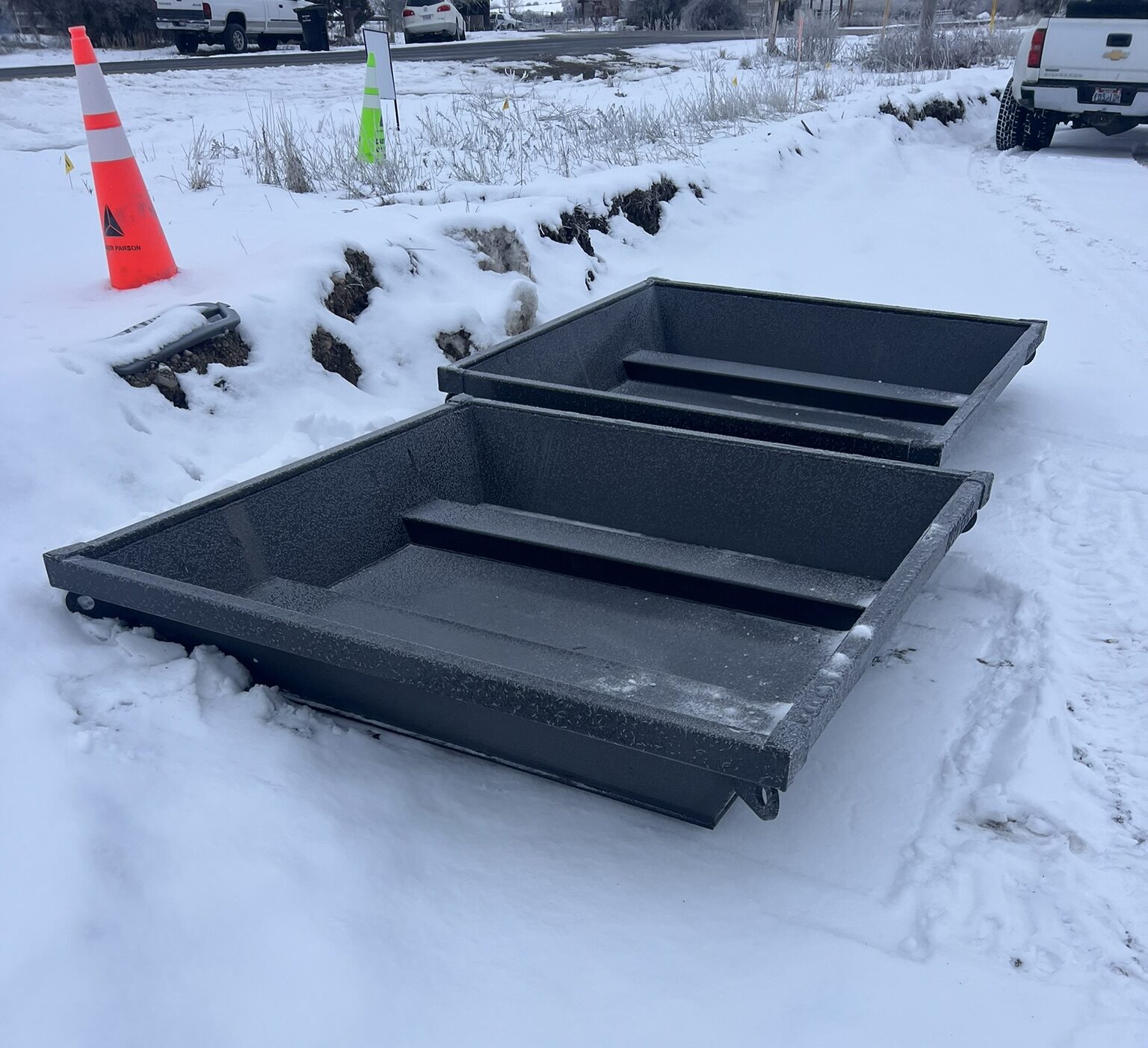 Concrete Washout Rental in Utah | Dumps Easy | Washout Pans